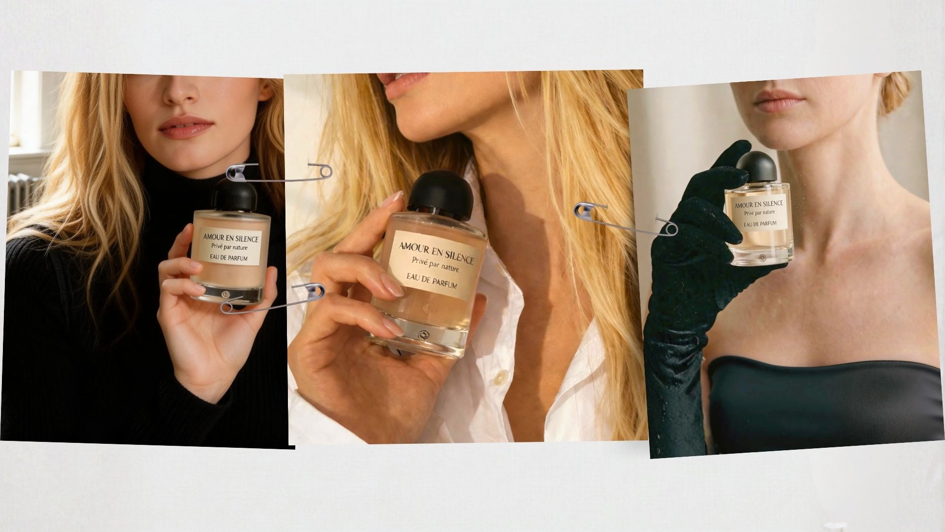 Portrait series with the bottle