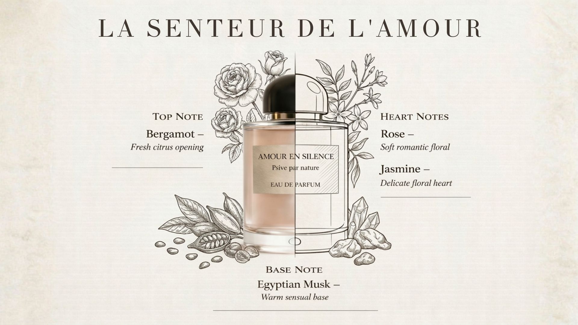 La Senteur de l'Amour, fragrance notes and composition