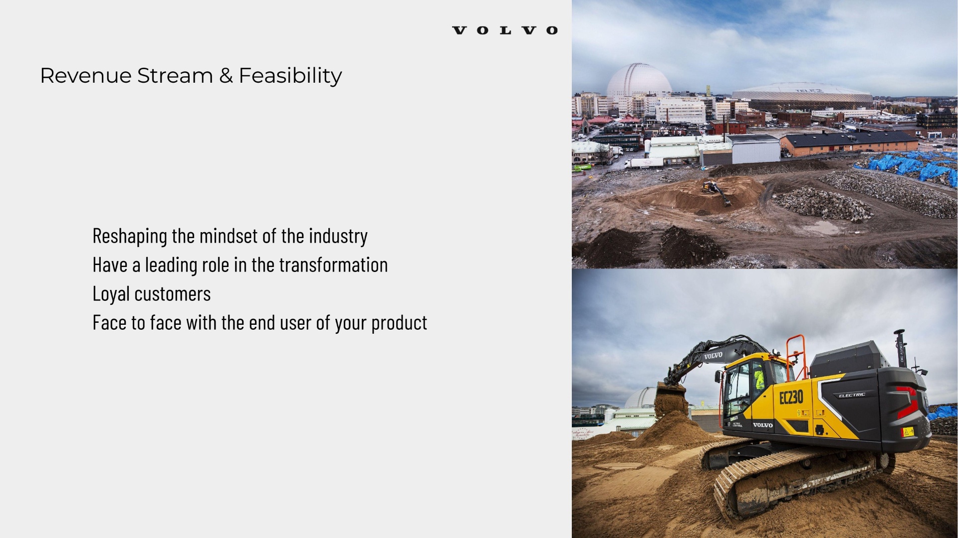 Revenue stream and feasibility framing